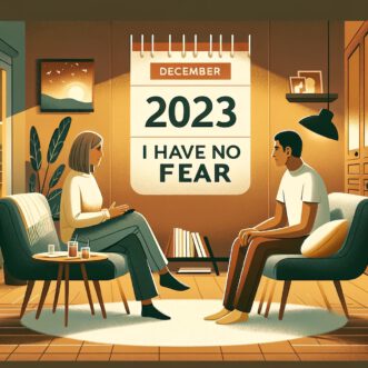 „Ich habe keine Angst” – Eine therapeutische Ansprache zum Jahreswechsel 2023/2024