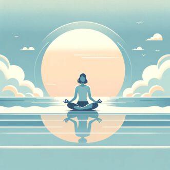 Die Wellen beruhigen: Atemtechniken und Meditation gegen die Flut der Angst