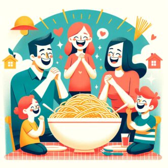 Angst, Familienbande und Spaghetti: Ein Rezept für familiäre Unterstützung